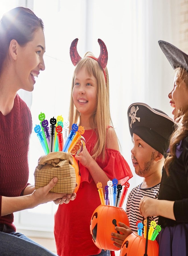 AuroTops 300 PCS Halloween Mini Bubble Wands,Halloween Party Favors for Kids Halloween-Themed Gifts Bubbles Bulk for Trick or Treat Toys for Kids Goodie Bags Stuffers Classroom Prizes,10 Colors - Image 4